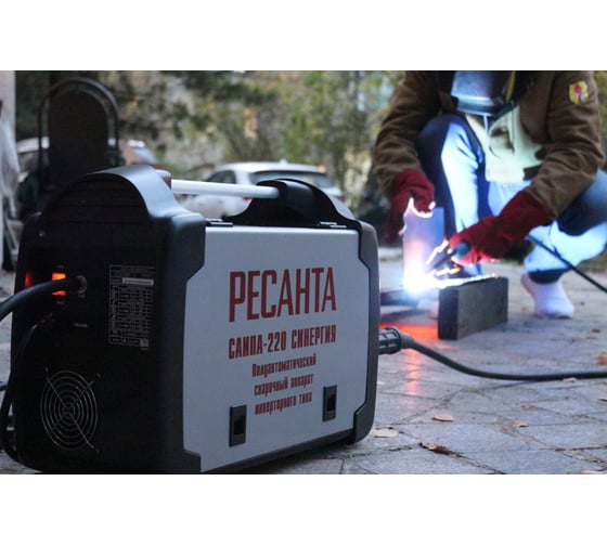 Сварочный полуавтомат Ресанта САИПА-220 СИНЕРГИЯ /MIG/MAG/ 65/75 ...