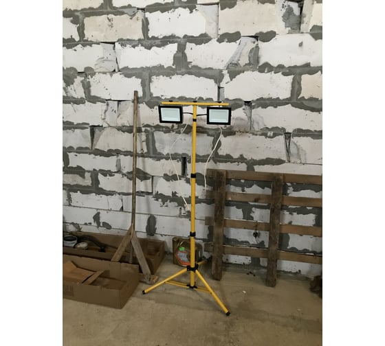 Двухместная стойка Glanzen 1,6 м желтая STD-0001-160 00-00001807 ...