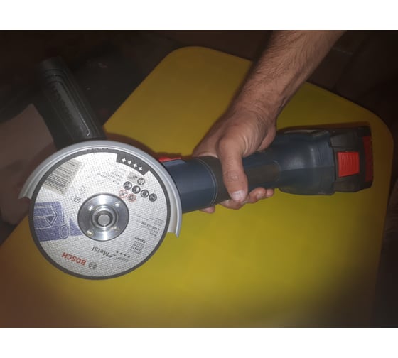 Углошлифовальная машина bosch gws 180 li 06019h90r1
