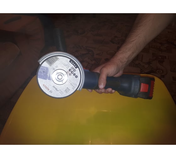 Углошлифовальная машина bosch gws 180 li 06019h90r1
