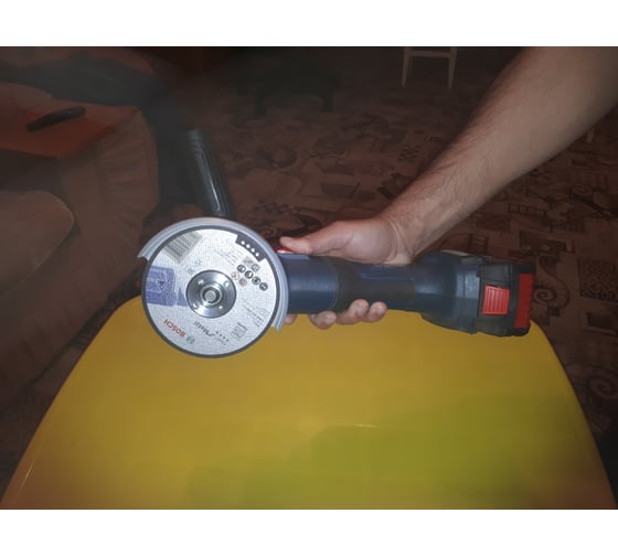 Углошлифовальная машина bosch gws 180 li 06019h90r1