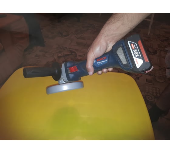 Углошлифовальная машина bosch gws 180 li 06019h90r1