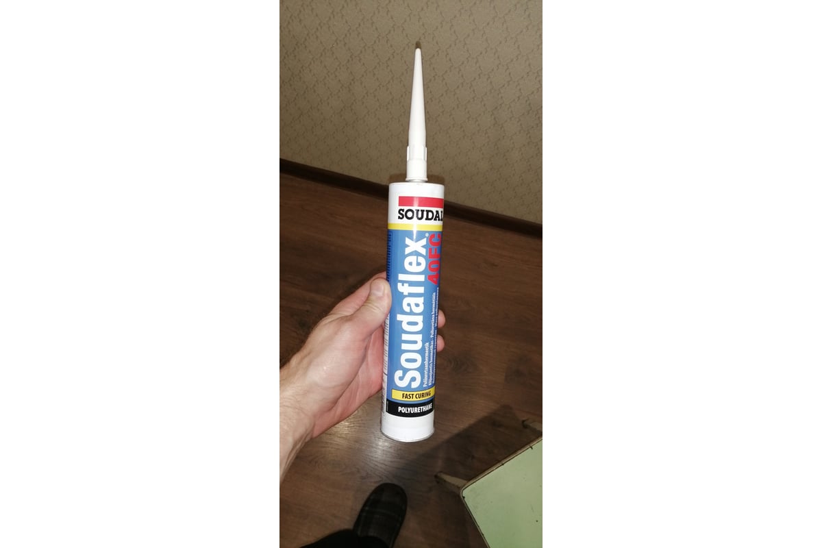 Герметик-клей Soudal FLEX PU 40 FC белый 300 мл 137853 - выгодная цена ...