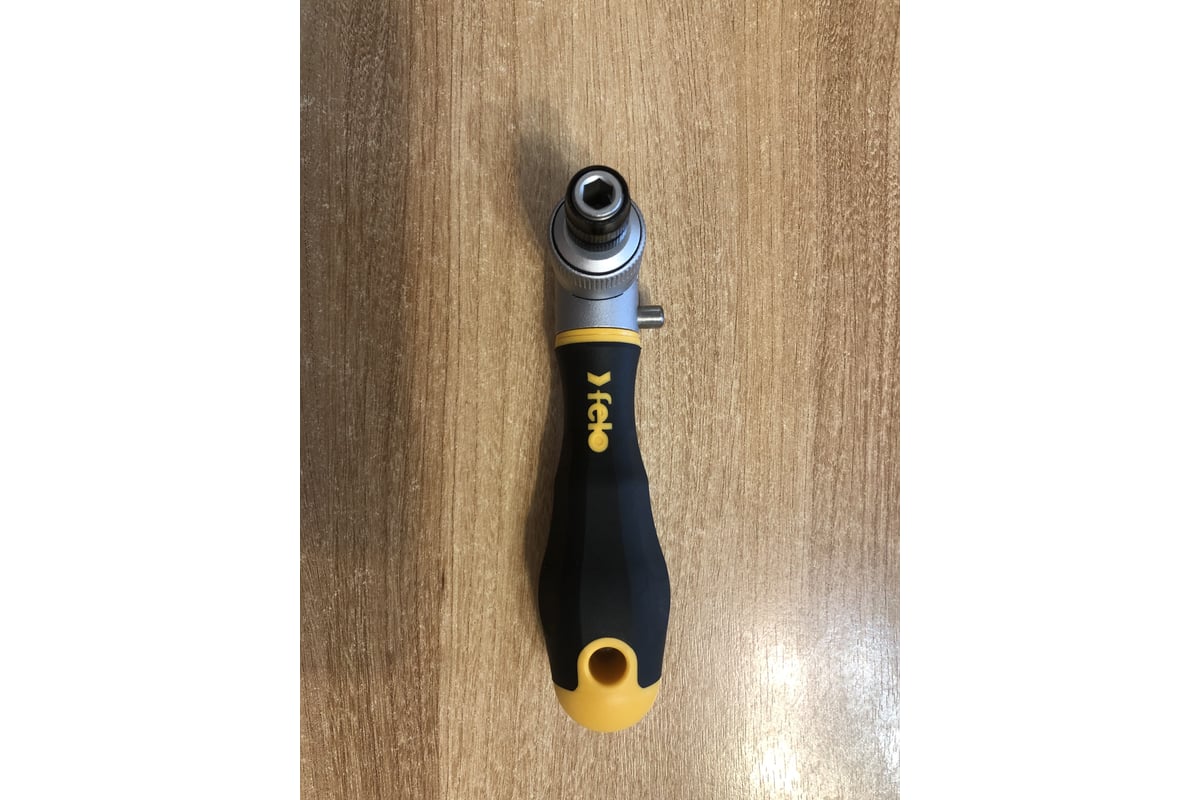 Трещотка Felo Ergonic K поворотная, с храповым механизмом 43899940 ...