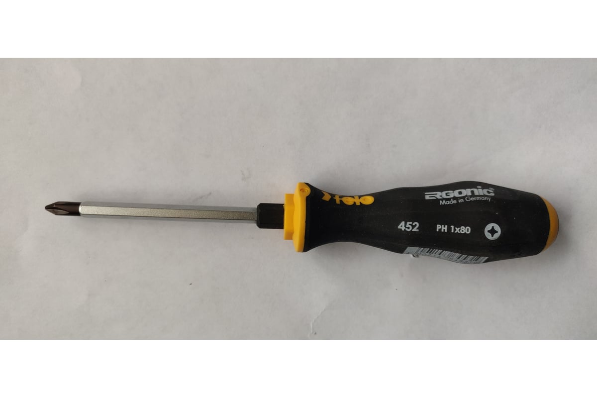 Отвертка Felo Ergonic ударная PH 2X100 45220340 - выгодная цена, отзывы ...