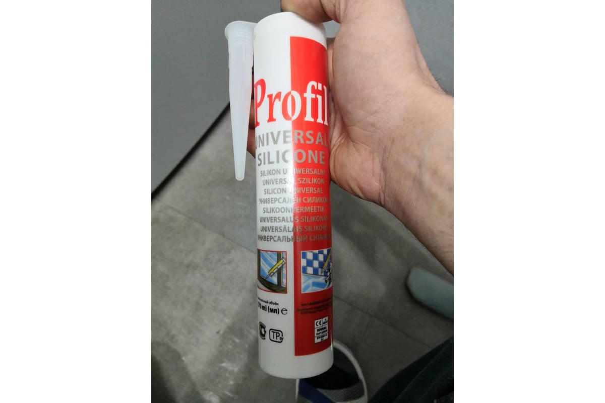 Универсальный силикон PROFIL бесцветный 270 мл 123081 купить в ...