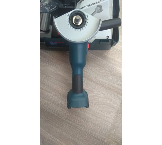 Аккумуляторная угловая шлифовальная машина bosch gws 18v 10