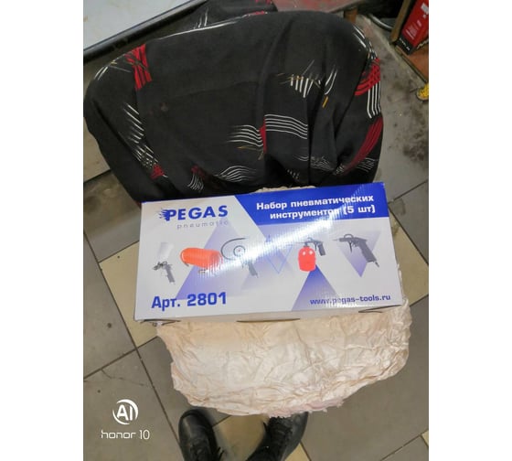 Пневматический набор Pegas pneumatic 5 предметов 2801 9