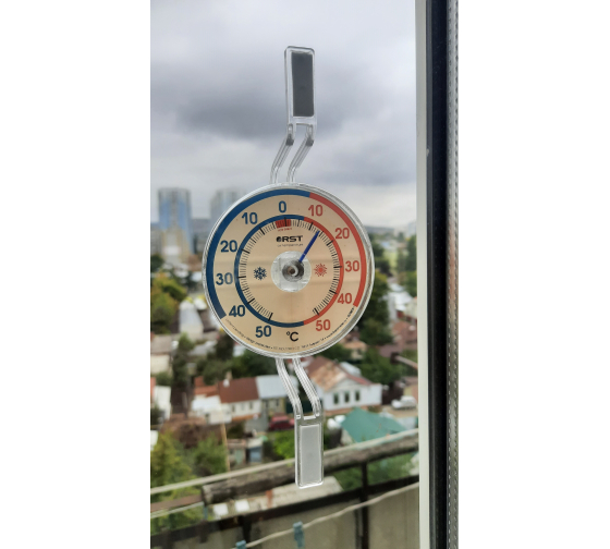  биметаллический термометр RST, на липучках RST02097 - выгодная .