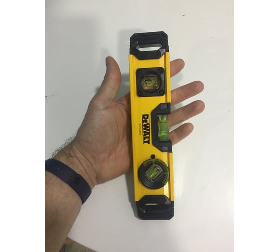 Уровень DEWALT ТОРПЕДО 25см DWHT0-43003 12
