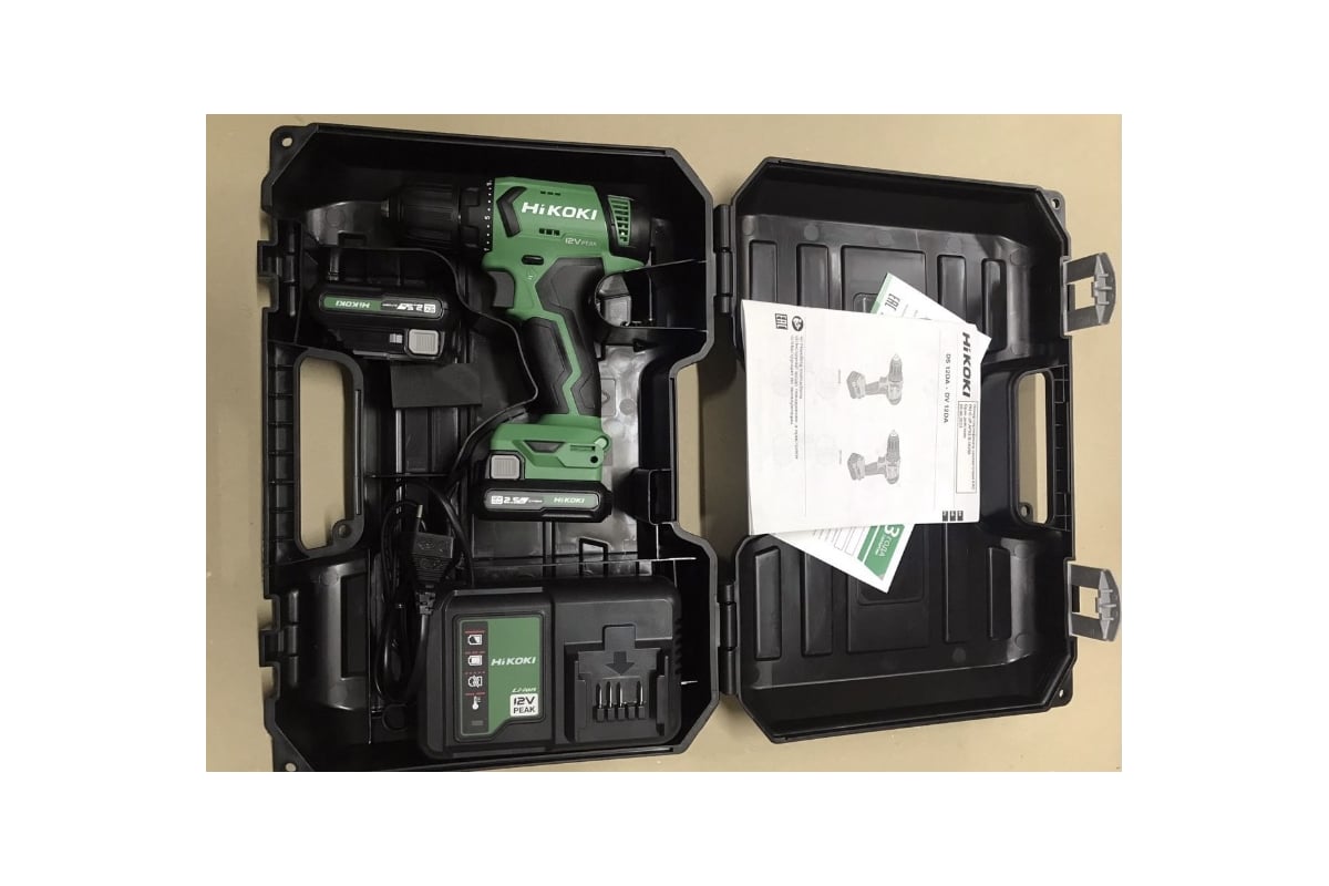 Аккумуляторная Дрель Шуруповерт Hikoki Ds12da Ds12darfz Купить
