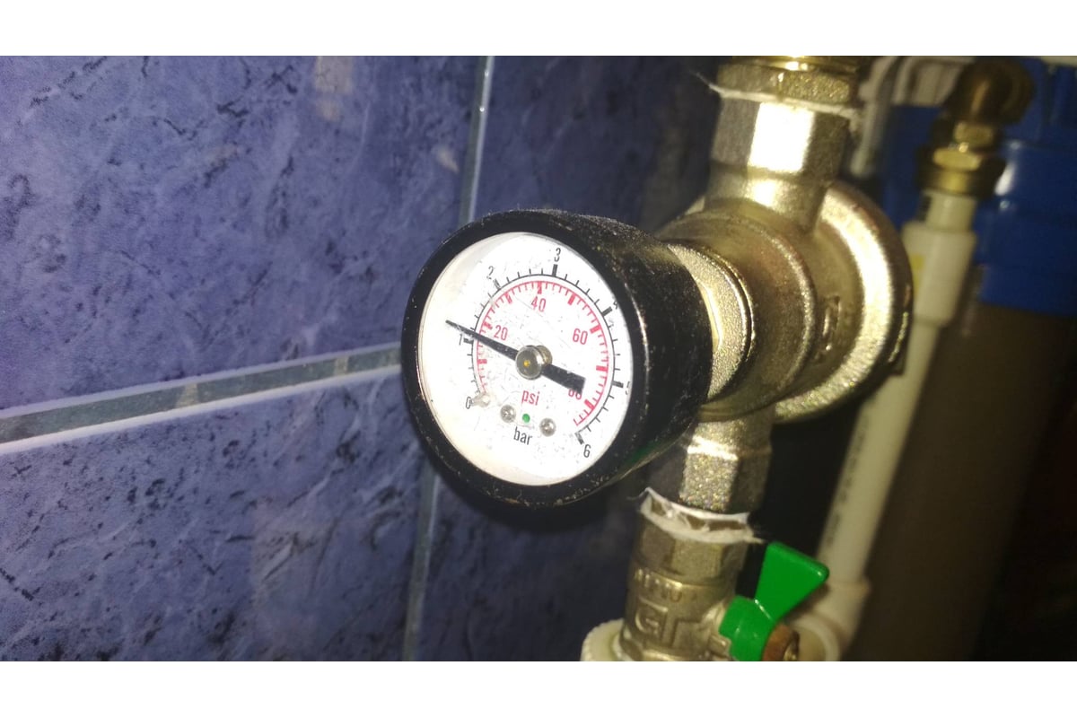 Отзывы о редукторе давления Uni-Fitt мембранный 1/2\" В. 1-6 бар PN25 ...