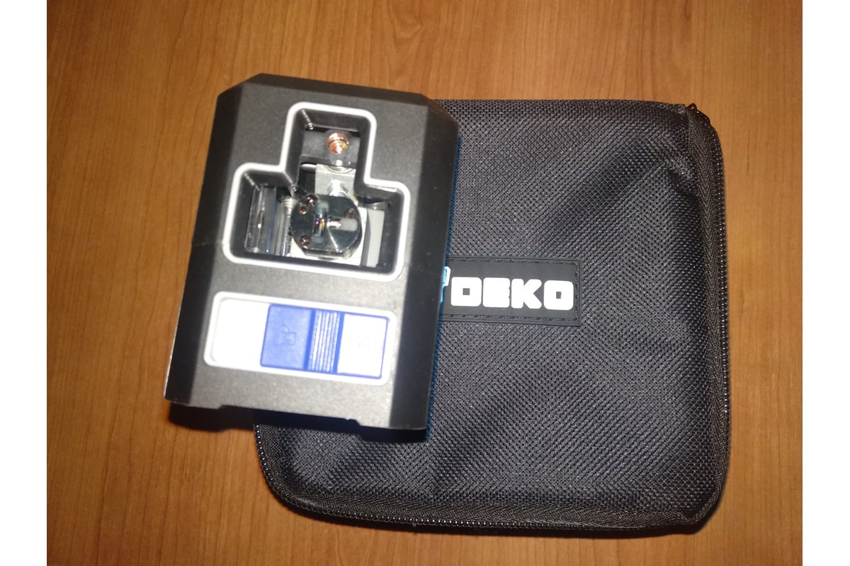 Лазерный самовыравнивающийся уровень DEKO DKLL12 SET 2 со штативом 1 м ...