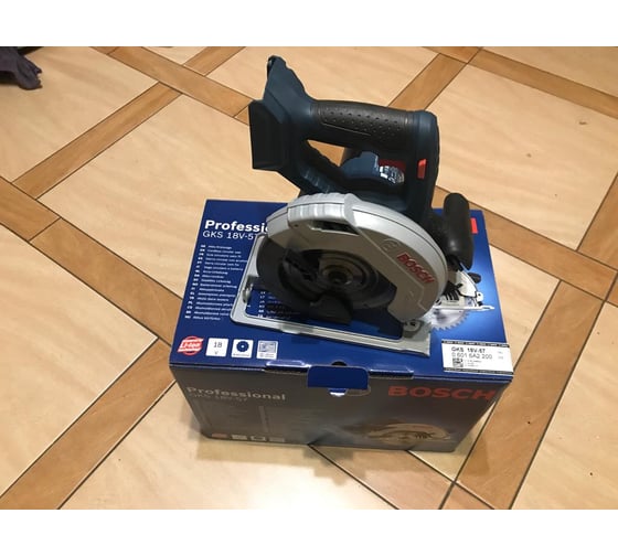Аккумуляторная дисковая пила BOSCH GKS 18V-57 0615990M42 16