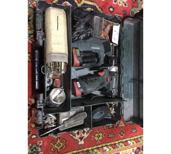 Аккумуляторный винтоверт Metabo PowerMaxx BS 12В 600984500 12