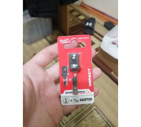 Переходник с 1/4\" HEX на 1/2\" Milwaukee 4932478803 в Санкт-Петербурге ...