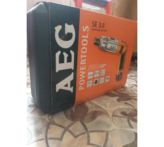 Аккумуляторная отвертка AEG SE 3.6 Li 4935413165 15