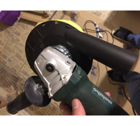 Защитный вытяжной кожух пылесос 115/125 мм для УШМ Bosch 2605510224 13