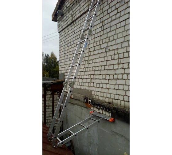 Шарнирная универсальная стремянка-трансформер Krause MONTO MULTIMATIC, 4х4 120649 20