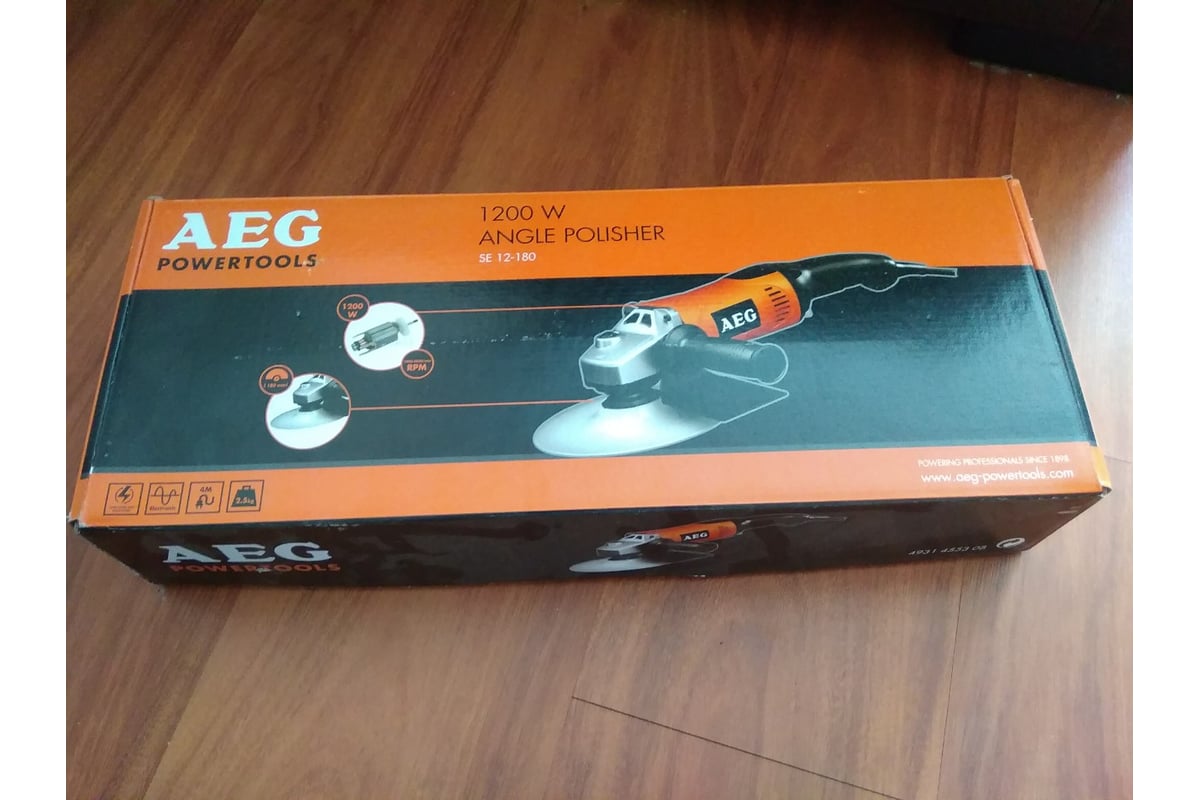 Полировальная шлифмашина AEG SE 12-180 4935412279 - выгодная цена ...