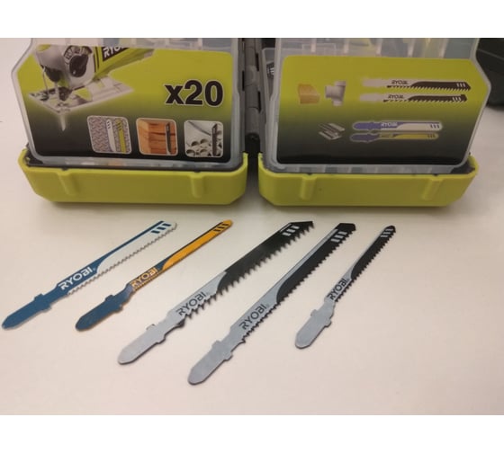 Набор пилок (20 шт.) для лобзика RAK20JB Ryobi 5132002261