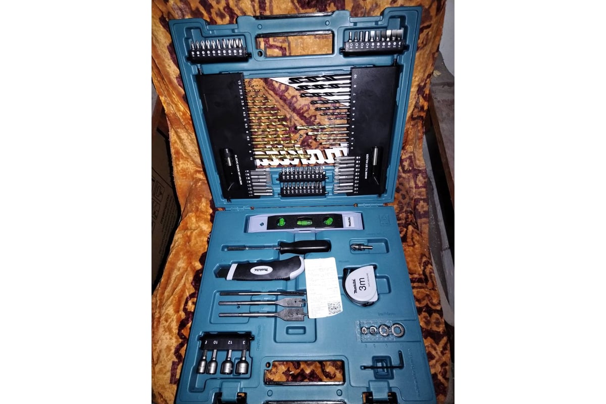 Набор ручного инструмента 104 предмета Makita D-31778 - выгодная цена ...