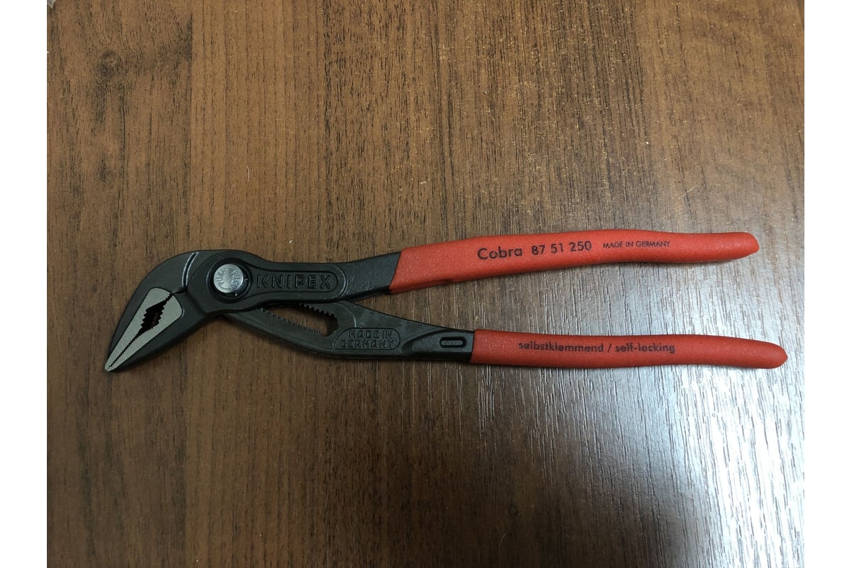 Универсальные переставные клещи KNIPEX КОБРА ES KN-8751250 - выгодная ...