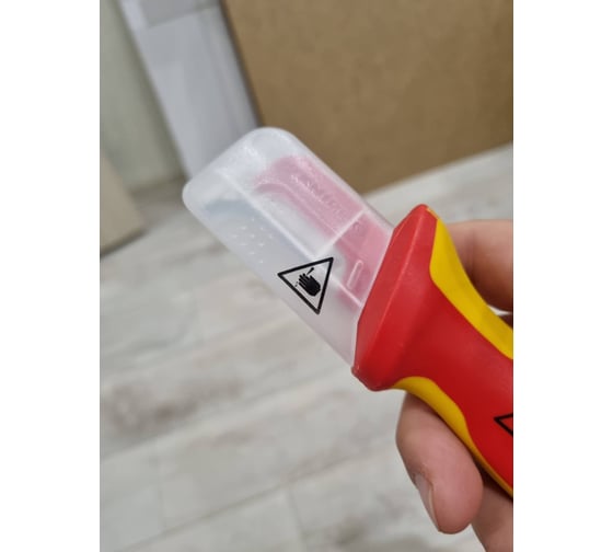 Нож для снятия изоляции с пяткой KNIPEX KN-9855 19