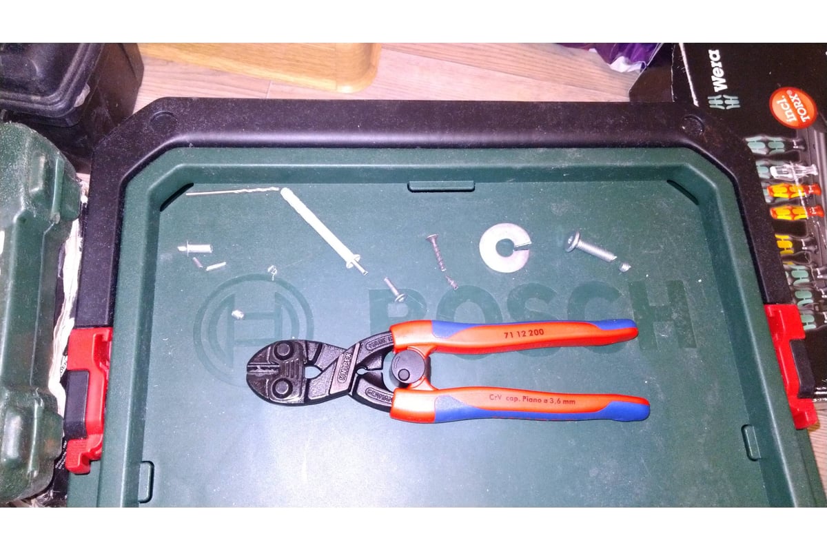 Болторез KNIPEX CoBolt 200 мм KN-7112200 - выгодная цена, отзывы ...