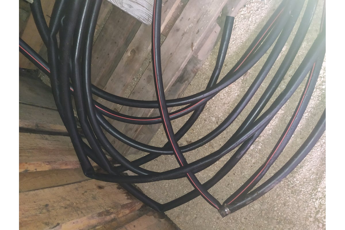 Отзывы о поливочном резиновом шланге TUBOFLEX ТЭП, 1\", 25 м ШПТЭП125 ...