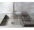 Комплект кухонная мойка из нержавеющей стали WISENT 7851-L 78x51см с раздвижным коландером WS37851-L/WGER013/W302644 8