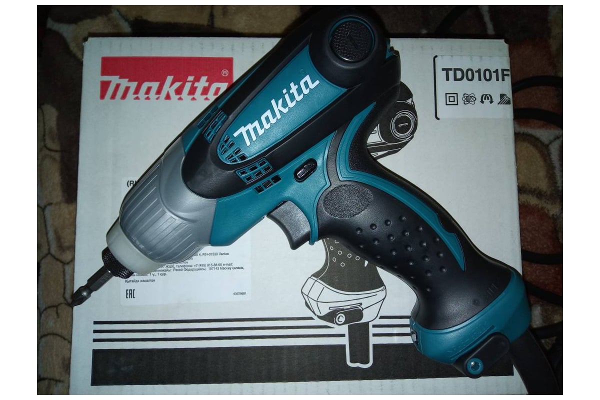  шуруповерт Makita TD0101F - выгодная цена, отзывы .