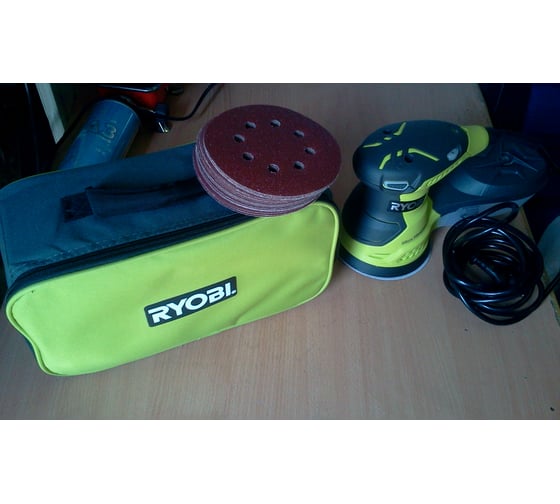 Эксцентриковая шлифмашина Ryobi ROS300A 5133001142 39