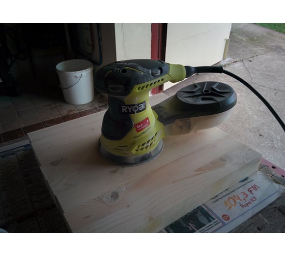 Эксцентриковая шлифмашина Ryobi ROS300A 5133001142 35