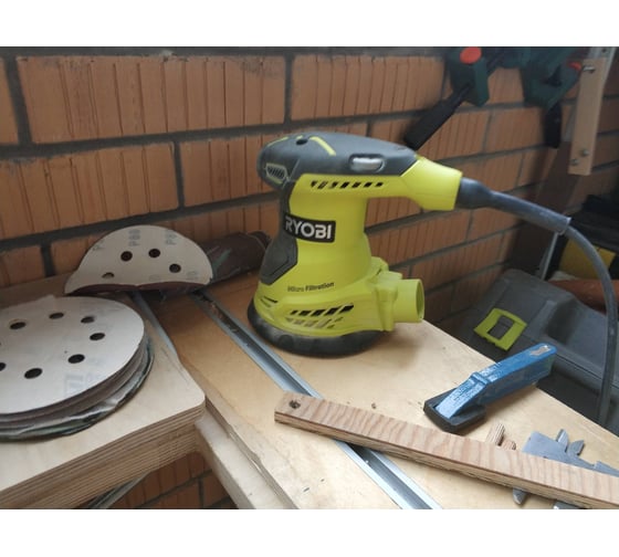 Эксцентриковая шлифмашина Ryobi ROS300A 5133001142 31