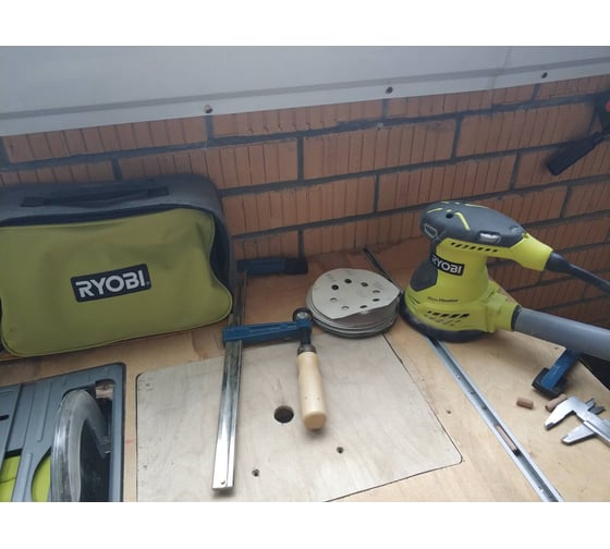 Эксцентриковая шлифмашина Ryobi ROS300A 5133001142 32