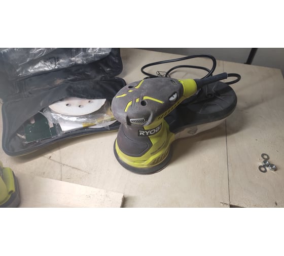 Эксцентриковая шлифмашина Ryobi ROS300A 5133001142 26