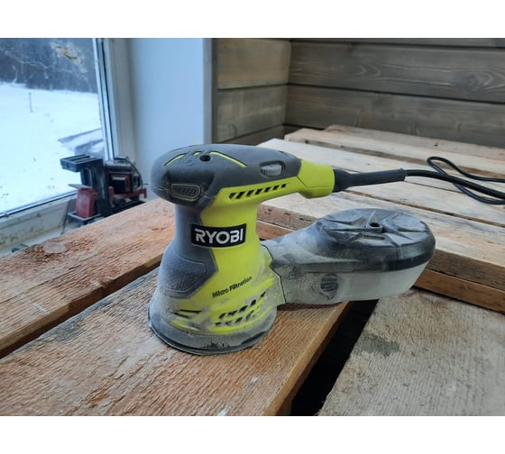 Эксцентриковая шлифмашина Ryobi ROS300A 5133001142 16