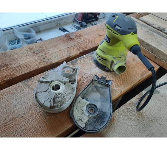 Эксцентриковая шлифмашина Ryobi ROS300A 5133001142 17