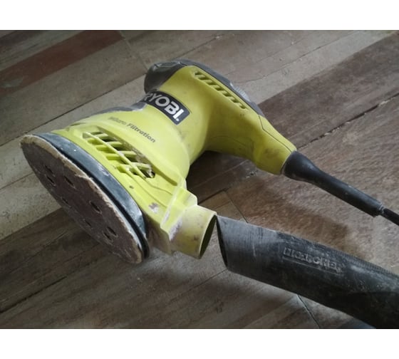 Эксцентриковая шлифмашина Ryobi ROS300 5133001144 75