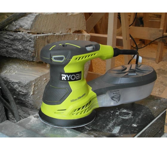 Эксцентриковая шлифмашина Ryobi ROS300 5133001144 67