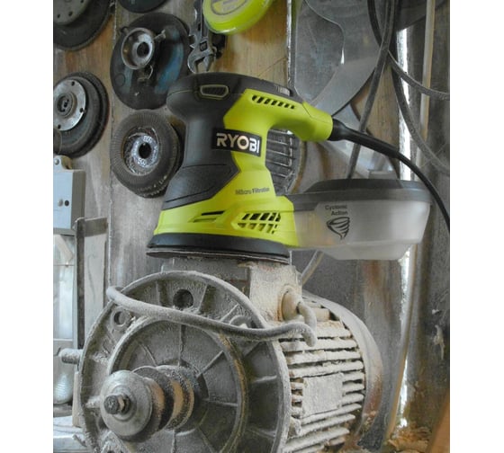 Эксцентриковая шлифмашина Ryobi ROS300 5133001144 68