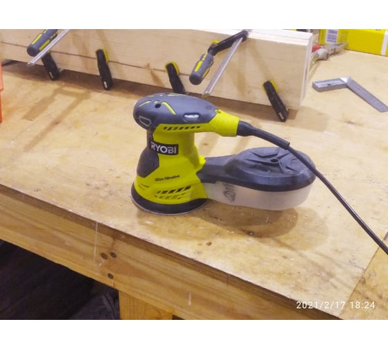Эксцентриковая шлифмашина Ryobi ROS300 5133001144 38