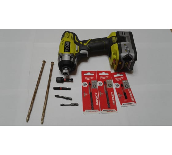 Аккумуляторный винтоверт Ryobi ONE+ RID1801M 5133001168 76