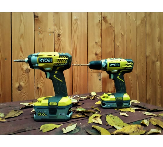Аккумуляторный винтоверт Ryobi ONE+ RID1801M 5133001168 65