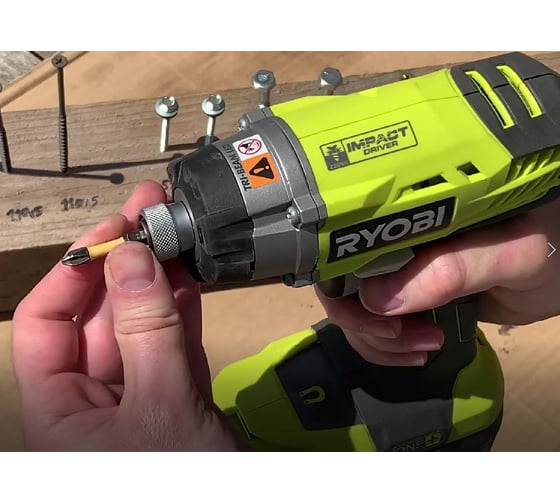 Аккумуляторный винтоверт Ryobi ONE+ RID1801M 5133001168 41