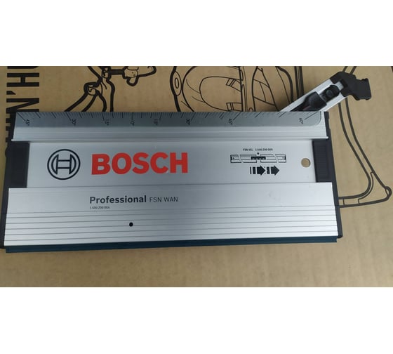 Упор угловой fsn wan для направляющих шин bosch 1600z0000a