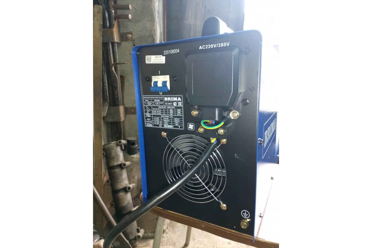 Сварочный инвертор Brima ARC-250 220/380B 0009961 - доступная цена ...
