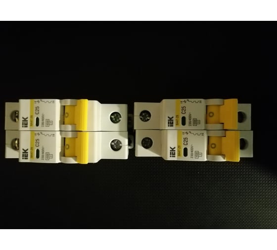 Автоматический выключатель IEK ВА47-29 1п, 25А, "С", 4.5кА MVA20-1-025 ...