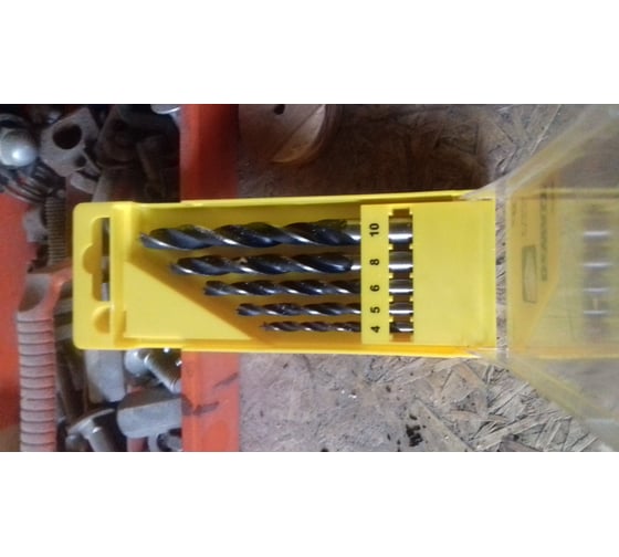 Набор сверл по дереву 5 шт. (D 4; 5; 6; 8; 10 мм) DEWALT 4535 10